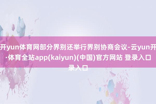 开yun体育网部分界别还举行界别协商会议-云yun开·体育全站app(kaiyun)(中国)官方网站 登录入口