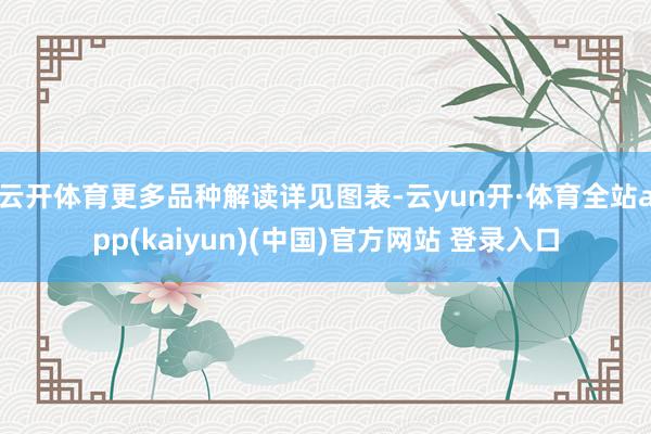 云开体育更多品种解读详见图表-云yun开·体育全站app(kaiyun)(中国)官方网站 登录入口